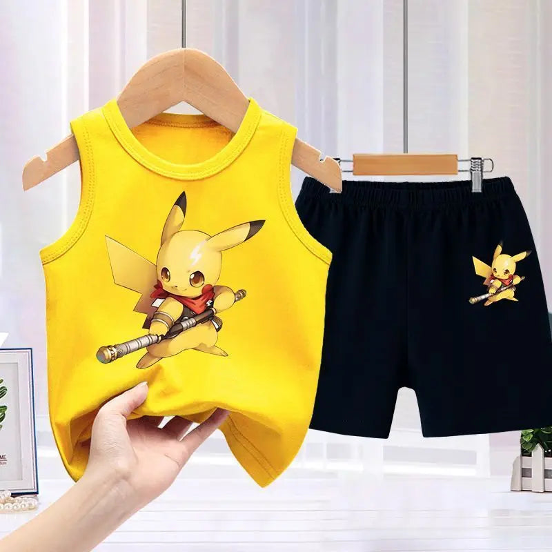 spider-man طقم قطعتين for أولاد صيف sports فيست shorts formal-كاجوال cotton print baby fashion أولاد' sports shirt shorts