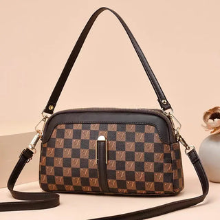 شنطة كتف شيك للنساء - Luxury Designer Famous Fashion Luxury PU