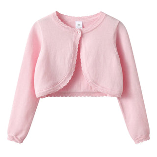 جديد korean round neck بنات' knitted cardigan jacket sweater shawl صيف air-conditioned sweater خفيف version