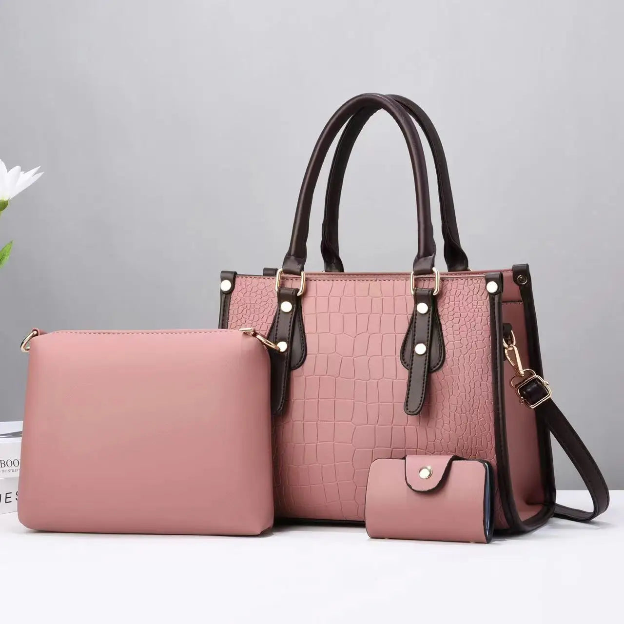 شنطة كروس كاجوال للنساء - 2024 New Wholesale Luxury Leather Fashio