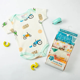 100% cotton infant pajamas newborn five-piece بدلة romper baby clothes