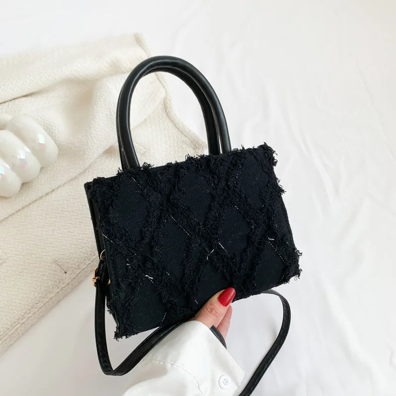 شنطة جلد شيك للنساء - 2023 Shinny Leather Tote Ladies Shoulder