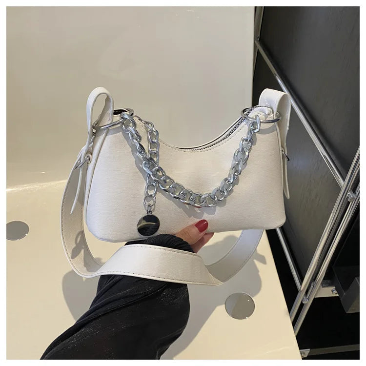 شنطة جلد كاجوال للنساء - New Arrival 2024 Fashion Trendy Ladies H