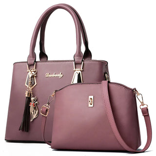 شنطة كتف عملية للنساء - 2025 Cat Shaped Tassel Fashion Girl Tote