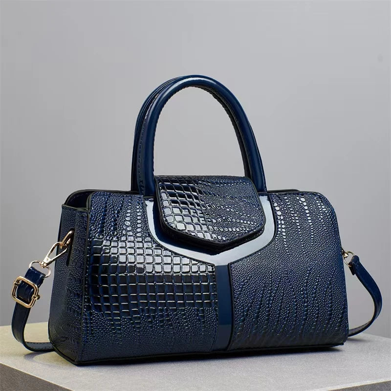 شنطة يد كلاسيك للنساء - New Wholesale Luxury Leather Fashion Qui