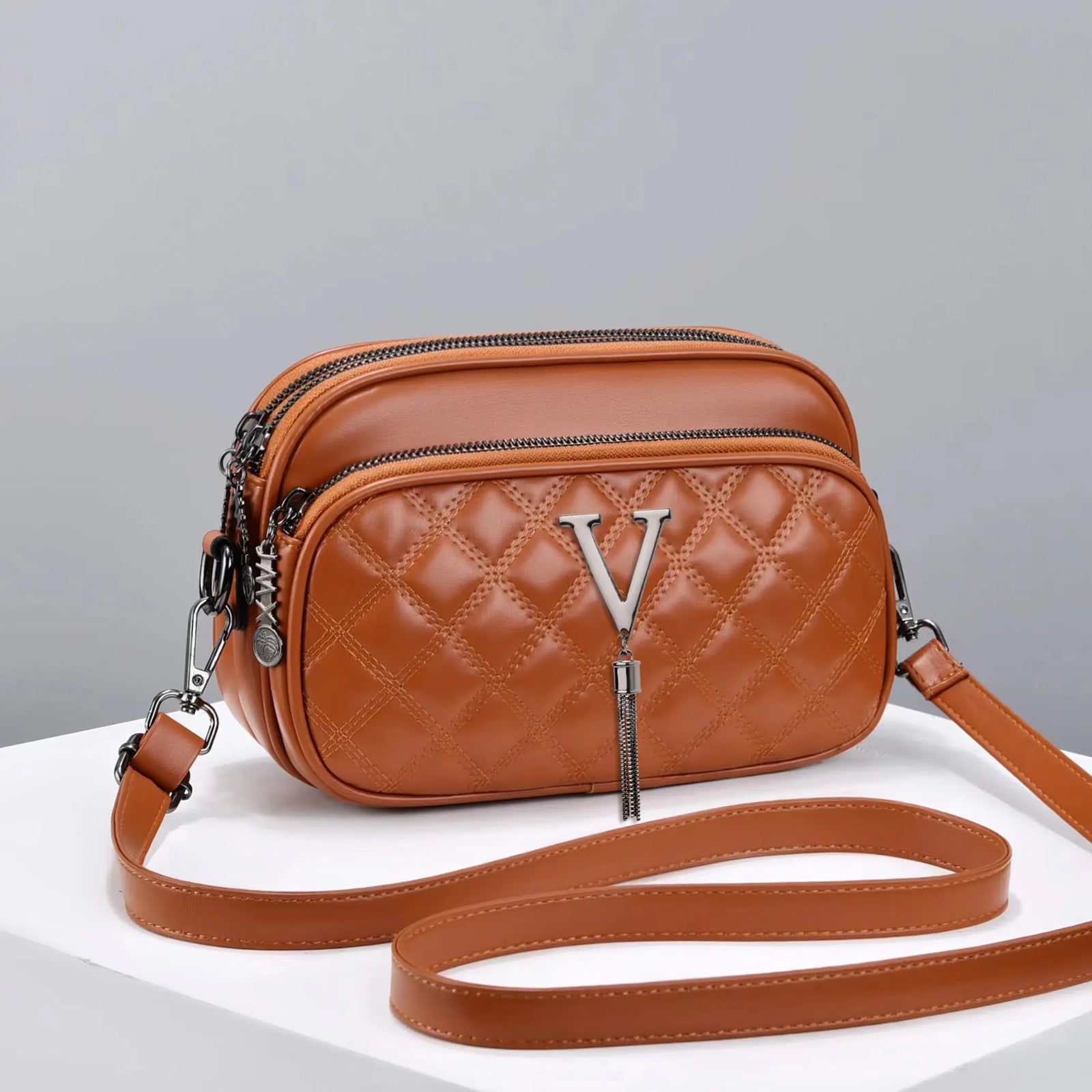 شنطة كتف أنيقة للنساء - Mini New High-quality PU Leather Designe