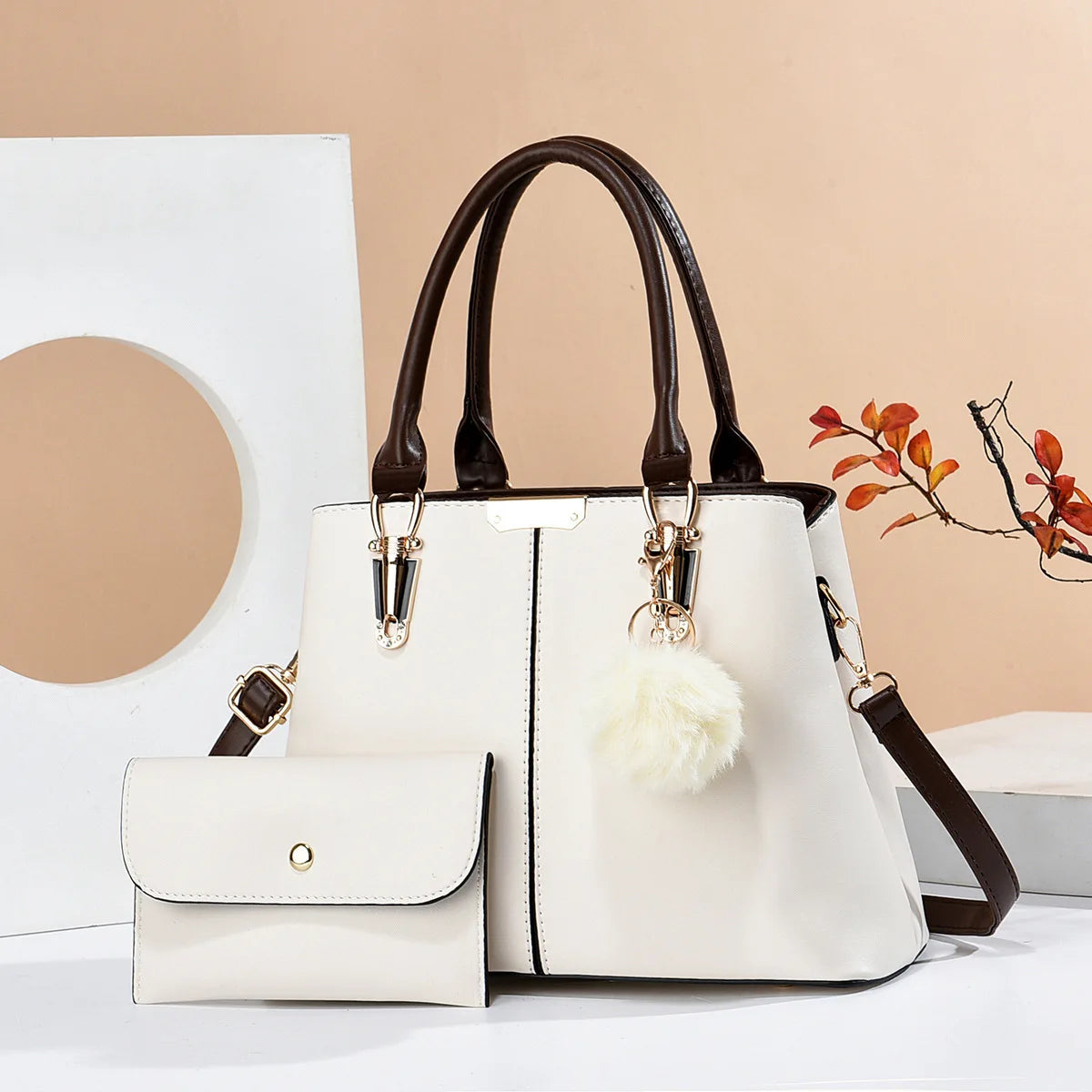 شنطة جلد شيك للنساء - 2023 Luxury Large Capacity Ladies Tote B