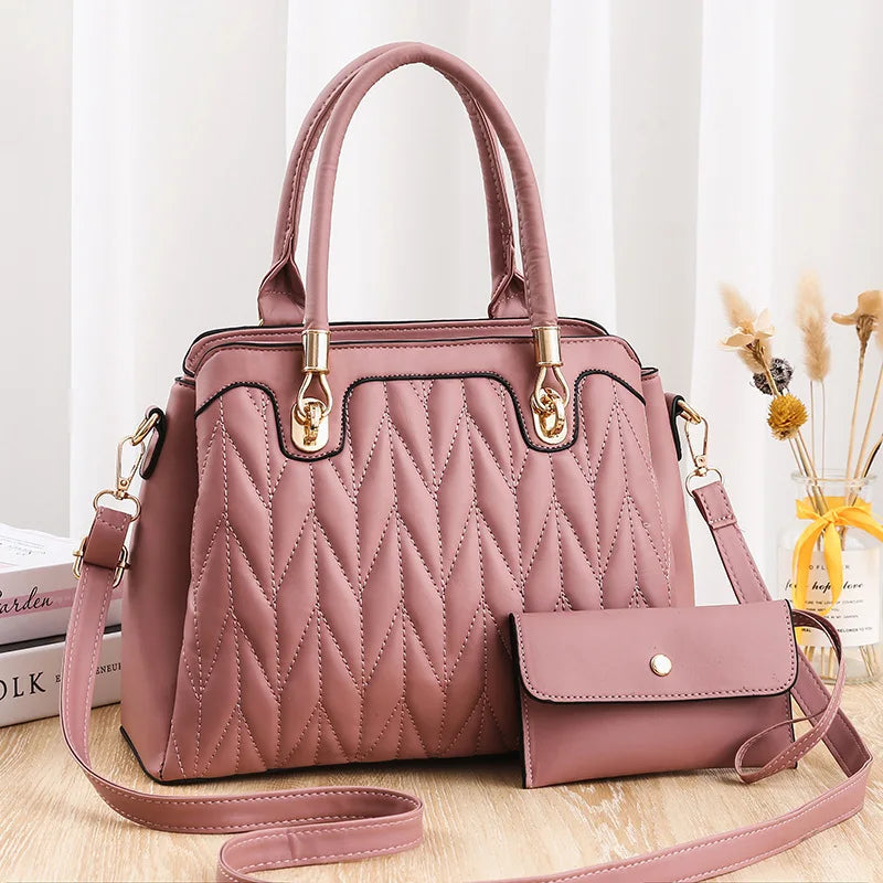 شنطة كتف كلاسيك للنساء - 2023 PU Leather Stylish Ladies Colors Cl