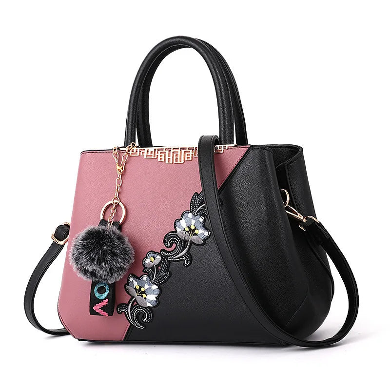 شنطة سهرة أنيقة للنساء - 2022 OEM Big PU Leather Handbags for Wom