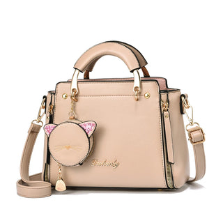 شنطة جلد كلاسيك للنساء - 2024 New Trendy Fashion Hand Bag Female