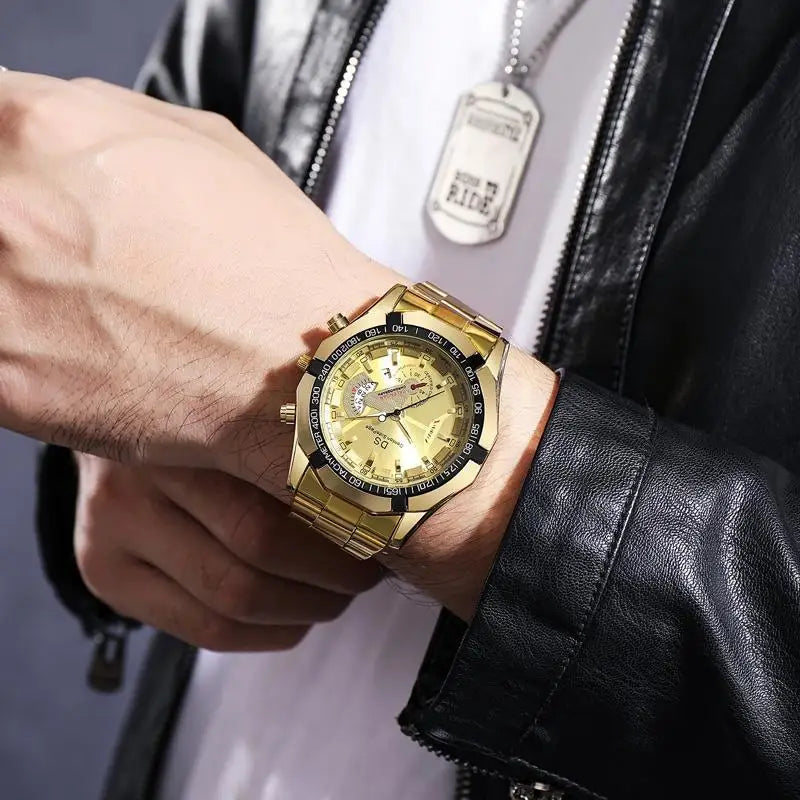 شنطة كروس أنيقة للنساء - 2022 Fashion Leather Man's Wrist Watch B