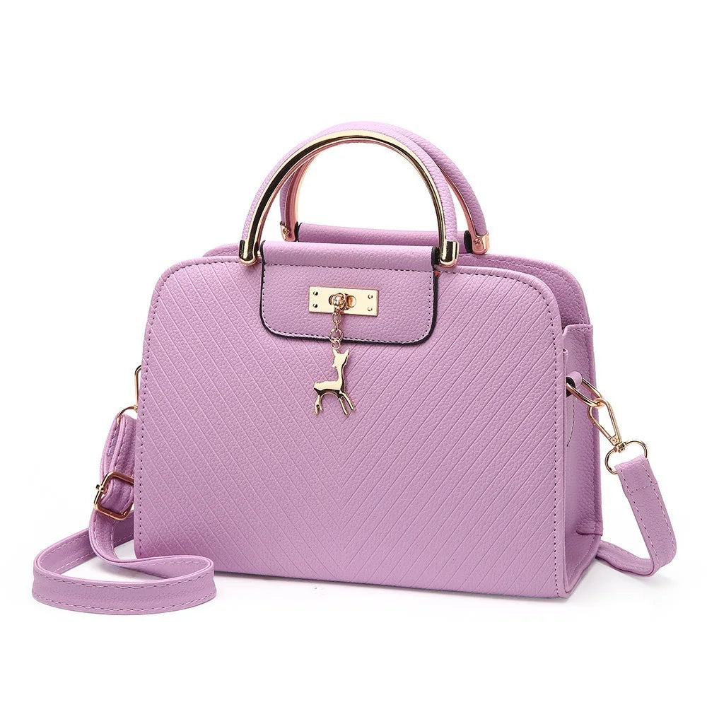 شنطة جلد شيك للنساء - 2025 Hot Selling Trendy Ladies New Styli