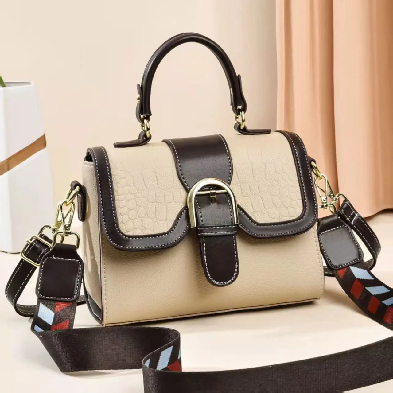 شنطة كروس موضة 2025 للنساء - 2025 High Quality Pu Leather Women Handb