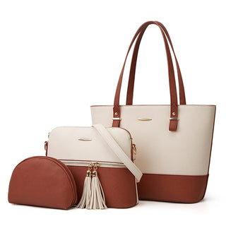 شنطة نسائية ترند للنساء - 2024 Atmospheric Set Bags Color Collisio