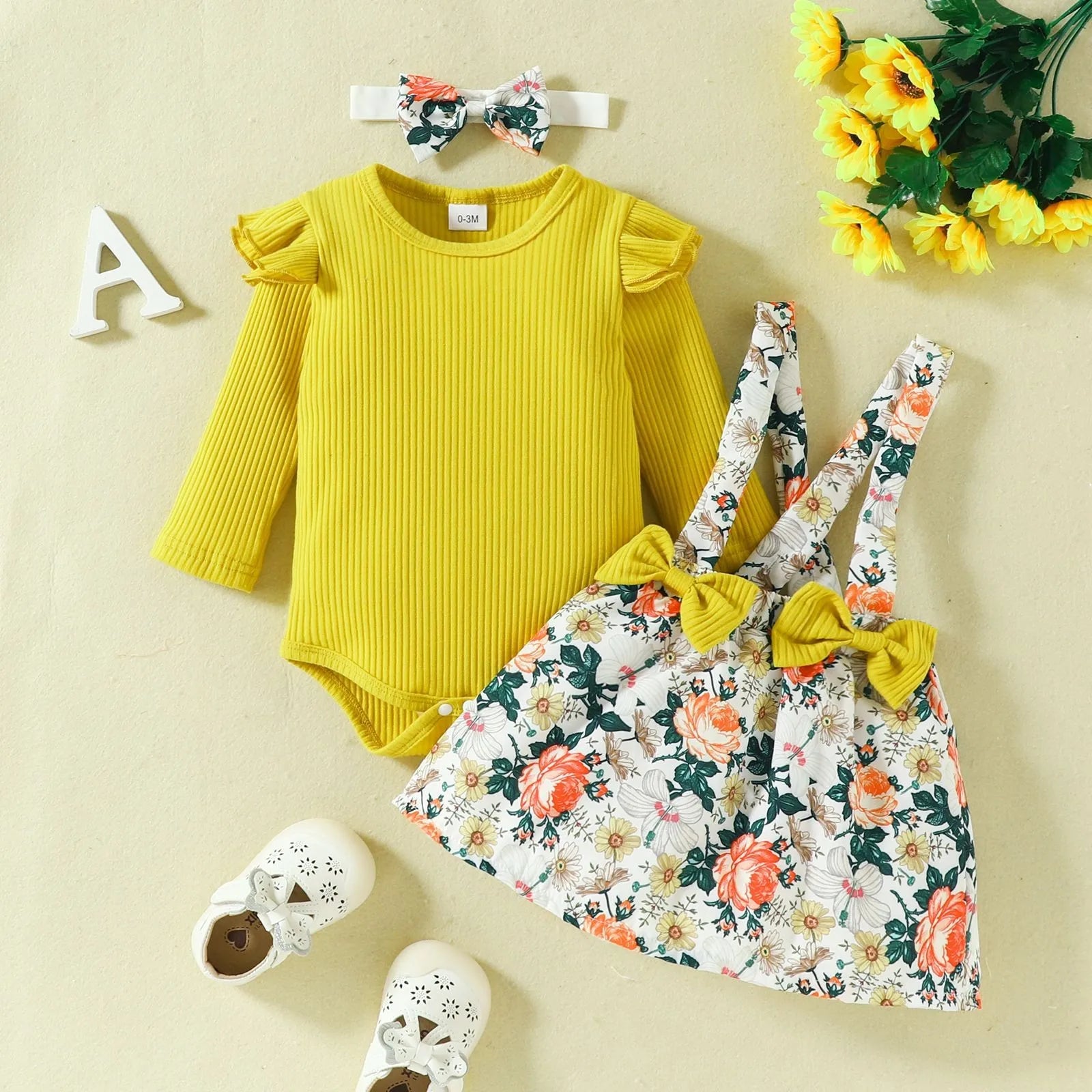 unisex newborn baby rompers طقم بنات bodysuit romper & جيب woven fabric for ربيع خريف season