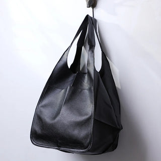 شنطة جلد فاخرة للنساء - Classic Retro Women's Bags Simple Casual