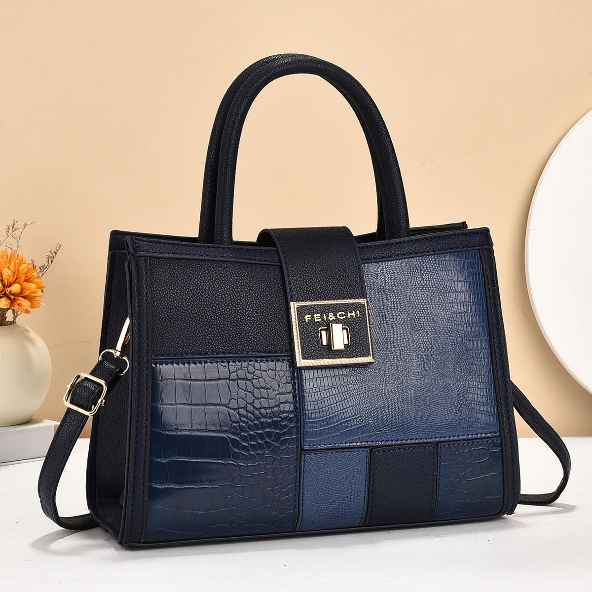 شنطة يد كلاسيك للنساء - 2025 New Trendy Fashion Hand Bags Ladies