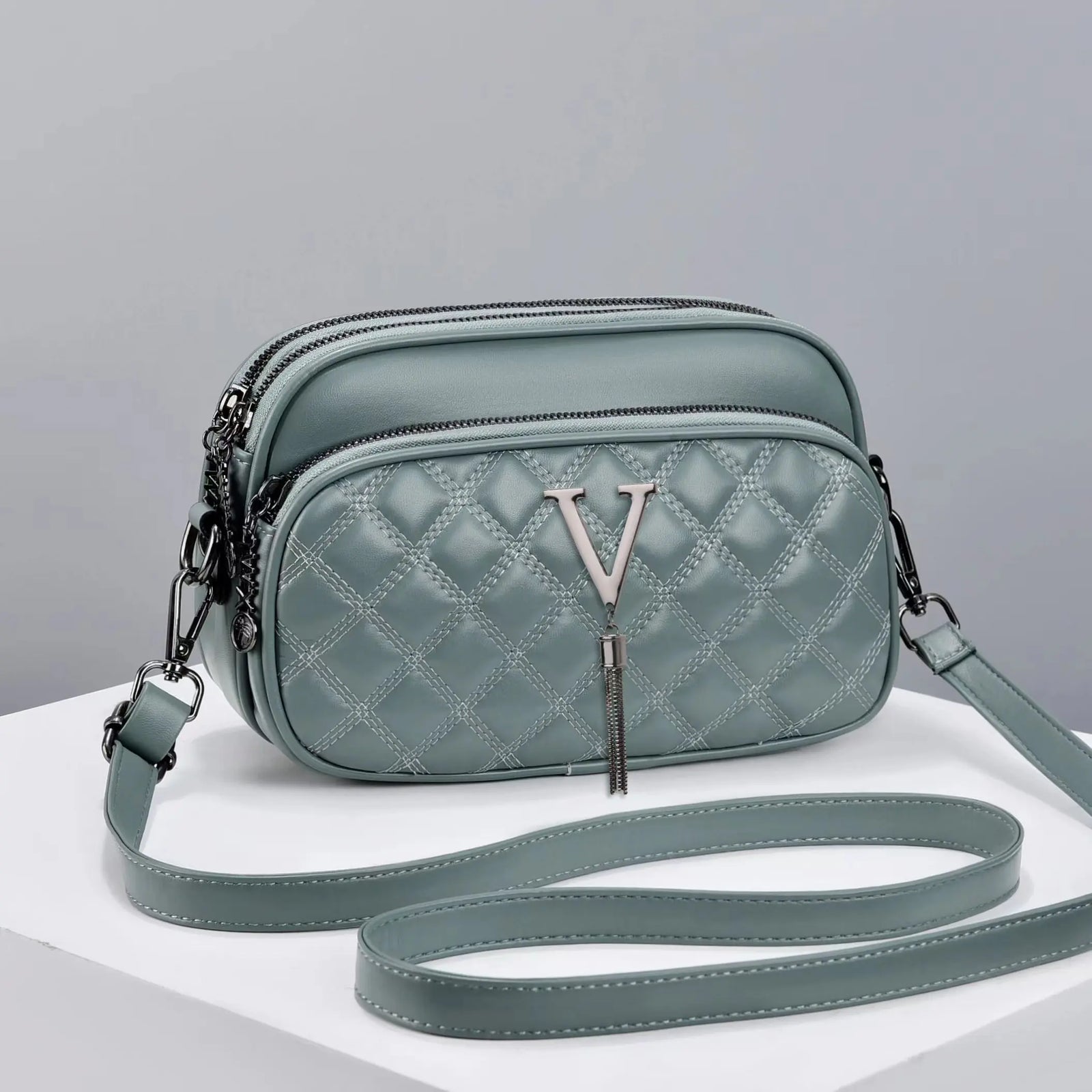 شنطة كتف أنيقة للنساء - Mini New High-quality PU Leather Designe