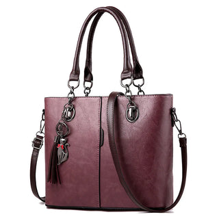 شنطة كتف مميزة للنساء - Newest Fashion PU Leather Fashion Ladies