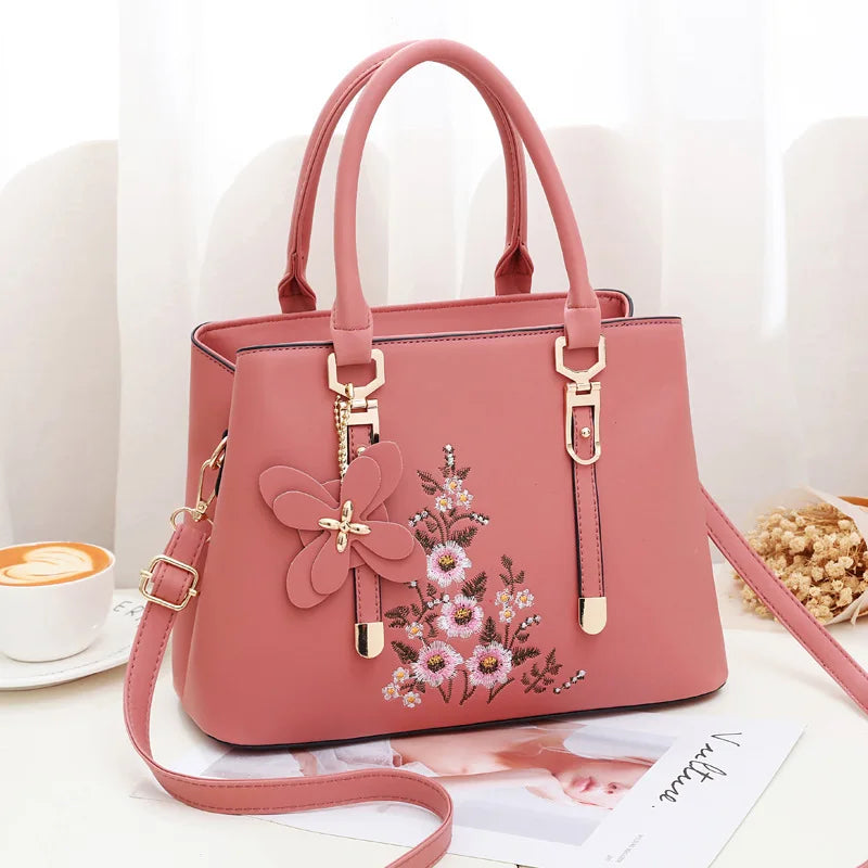 شنطة جلد فاخرة للنساء - 2025 Trendy Ladies Fashion Purse New Lad