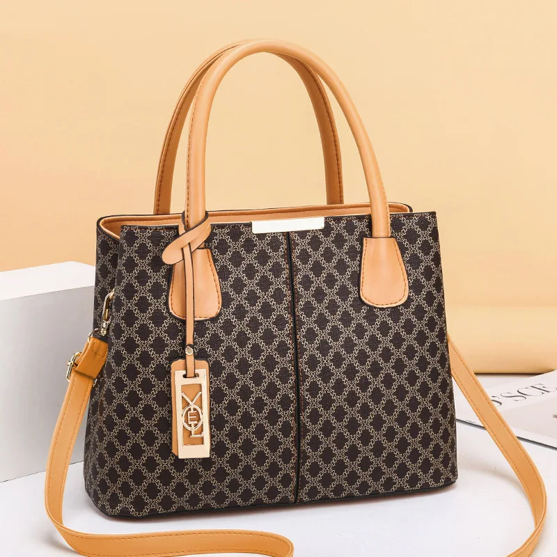 شنطة يد عملية للنساء - 2025 Newest Fashion PU Leather High Qual