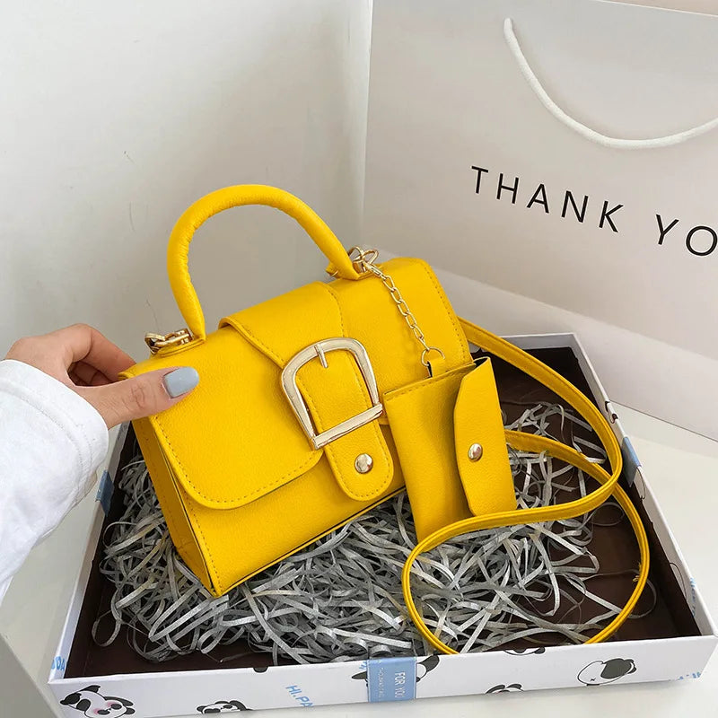 شنطة جلد موضة 2025 للنساء - Cheap Women's Handbags 11 Colors Casual