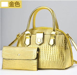 شنطة جلد عملية للنساء - 2024 New Wholesale Luxury Leather Fashio