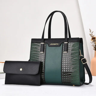 شنطة صغيرة شيك للنساء - 2025 New wholesale women's bags set bran