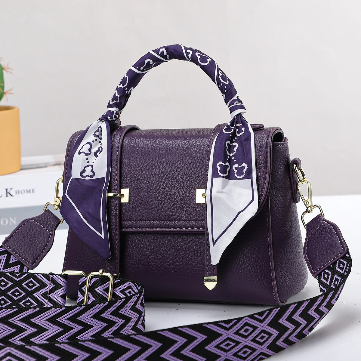 شنطة يد فاخرة للنساء - High Quality Woman Handbag Cheap New Pu