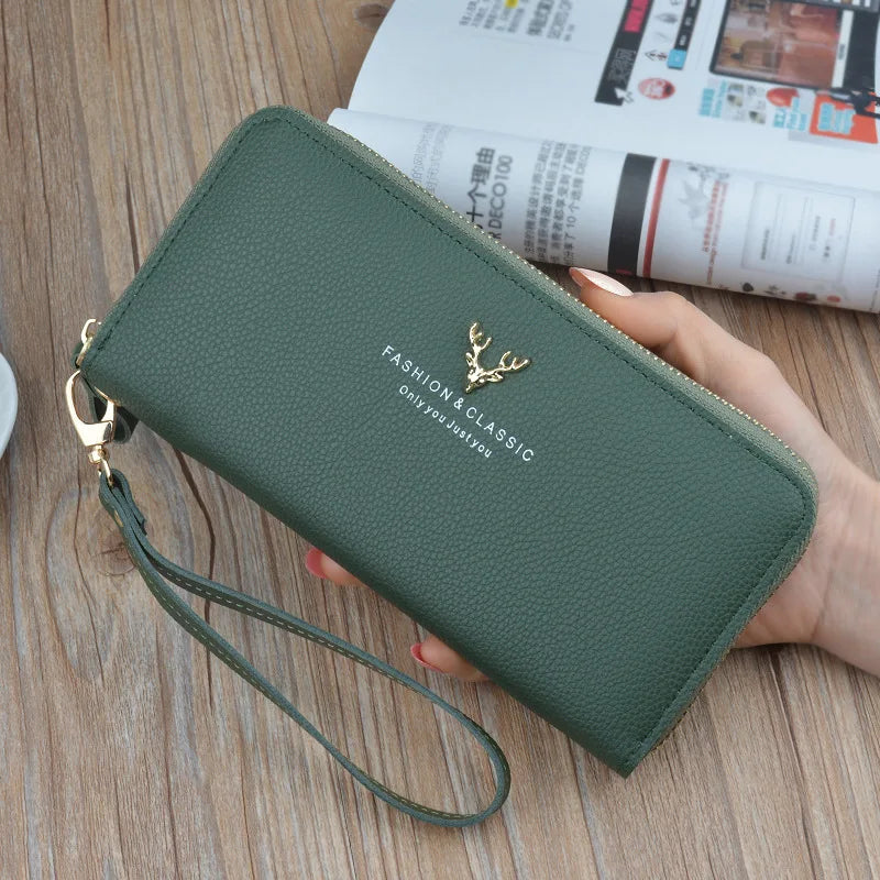 شنطة كروس كلاسيك للنساء - 2025 New Design Ladies Pu Leather Wallet