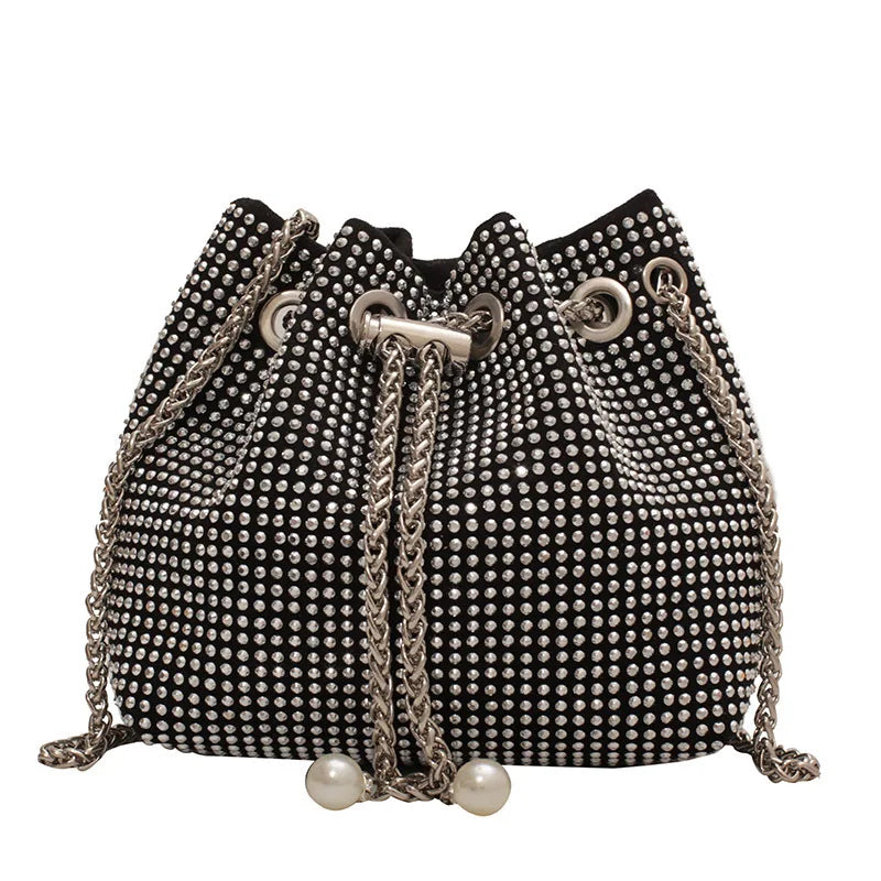 شنطة صغيرة موضة 2025 للنساء - 2023 Luxury Handbags Rhinestone Diamonds
