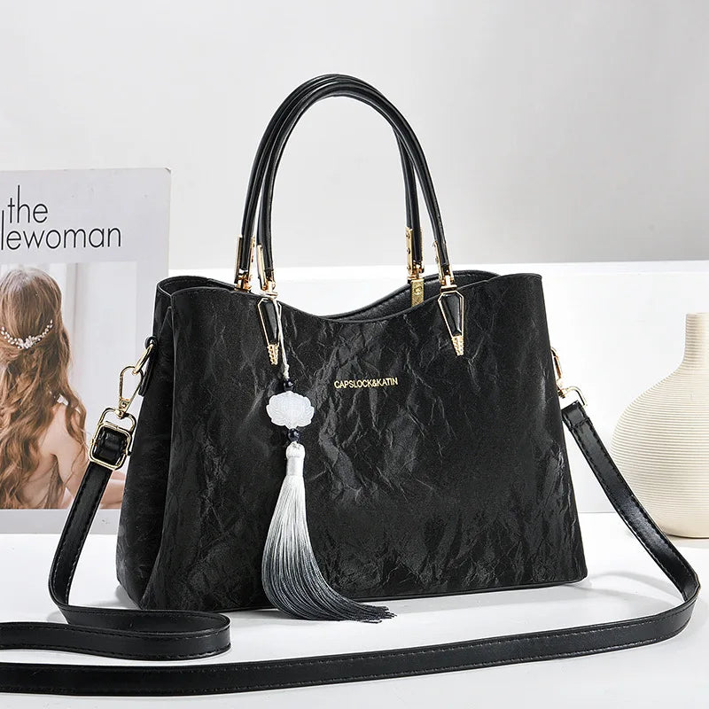 شنطة كتف موضة 2025 للنساء - 2024 New Trendy Fashion Hand Bag Female
