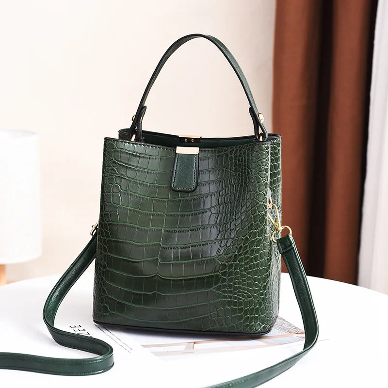 شنطة جلد كلاسيك للنساء - 2022 Newest Ladies Shoulder Bags High Qu