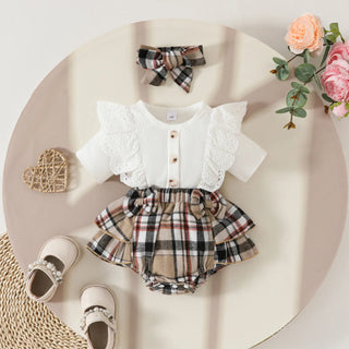جديد ستايل cute toddler baby knit stripes romper baby بنات cotton baby rompers