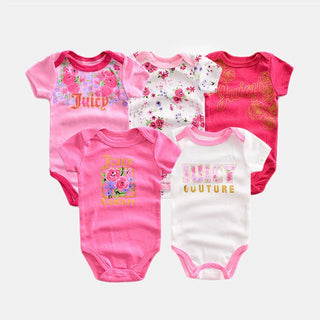 100% cotton infant pajamas newborn five-piece بدلة romper baby clothes