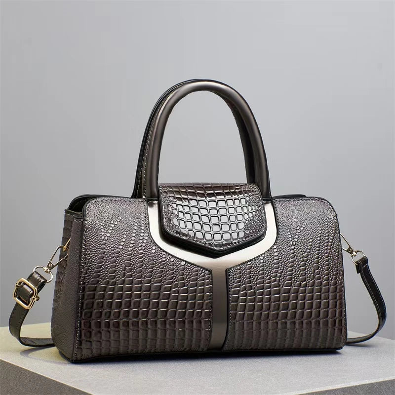 شنطة يد كلاسيك للنساء - New Wholesale Luxury Leather Fashion Qui