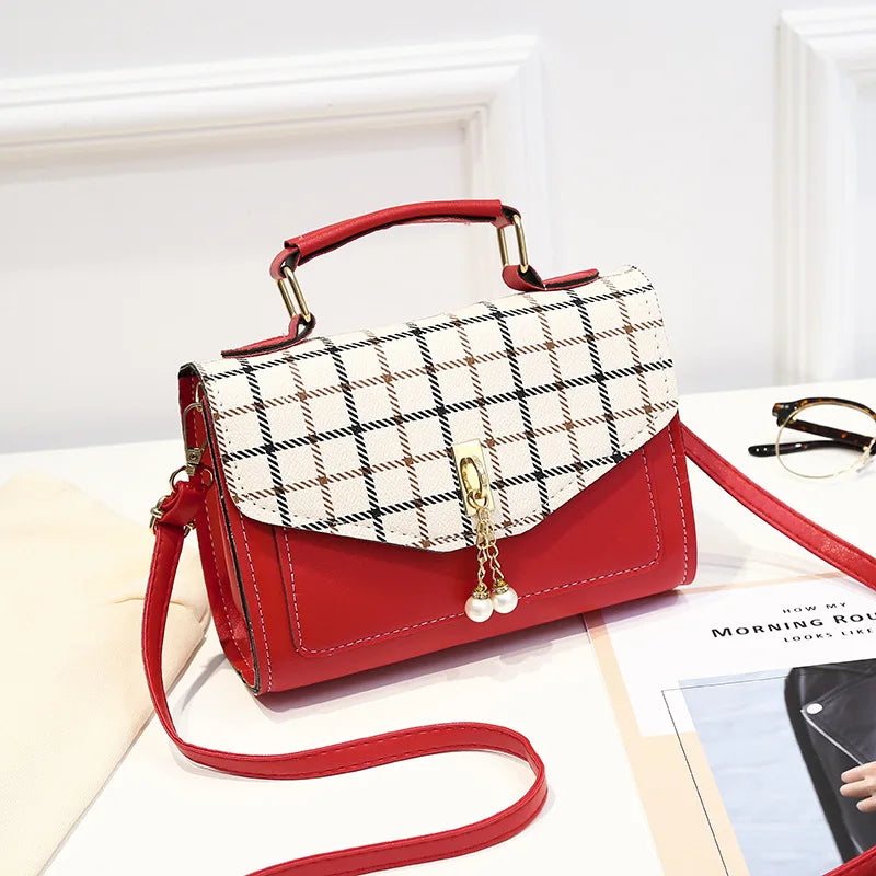 شنطة يد شيك للنساء - Wholesale Women Fashion 2021 PU Leather
