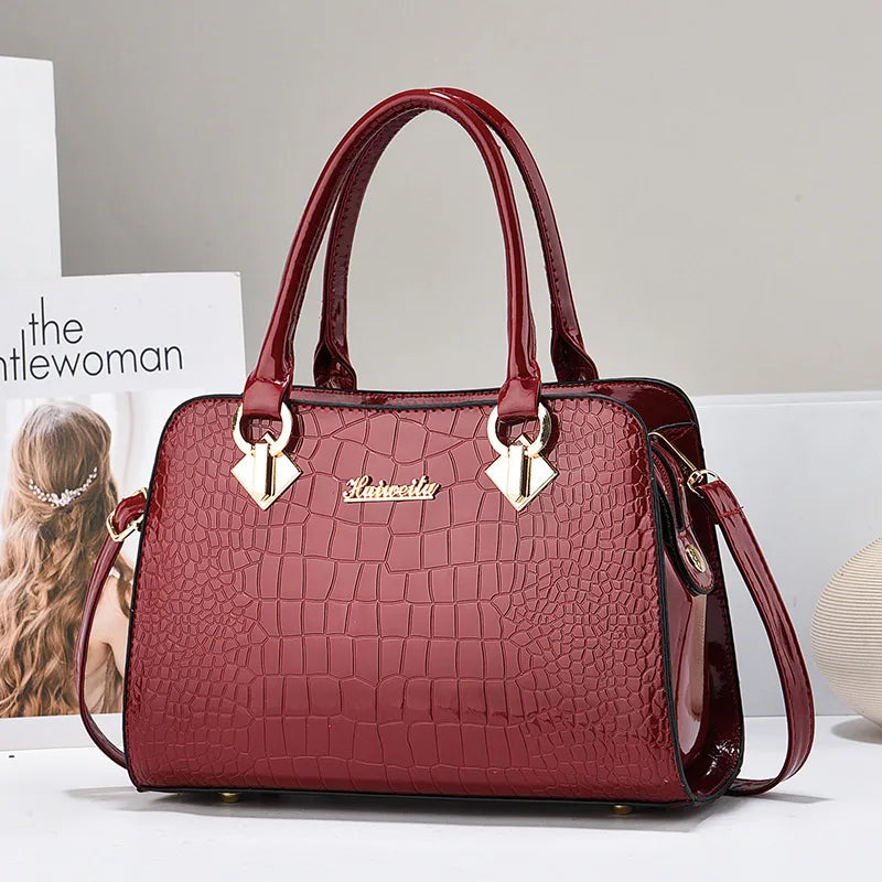شنطة يد موضة 2025 للنساء - New Wholesale Luxury Leather Fashion Qui
