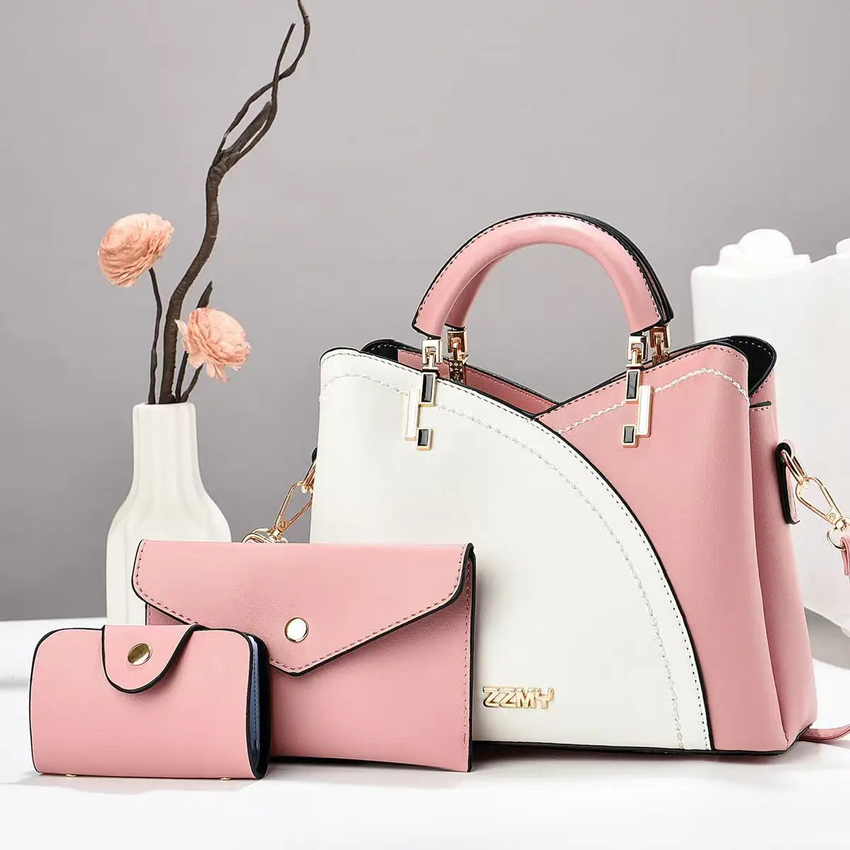 شنطة يد عملية للنساء - Elegant Simple Large Capacity Women Hand