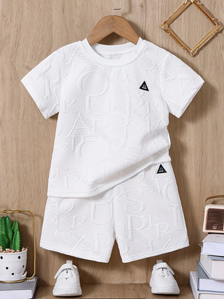 high quality أطفال صيف white sports أولاد أطفال ولد clothing tracksuits high quality كاجوال طقم قطعتين