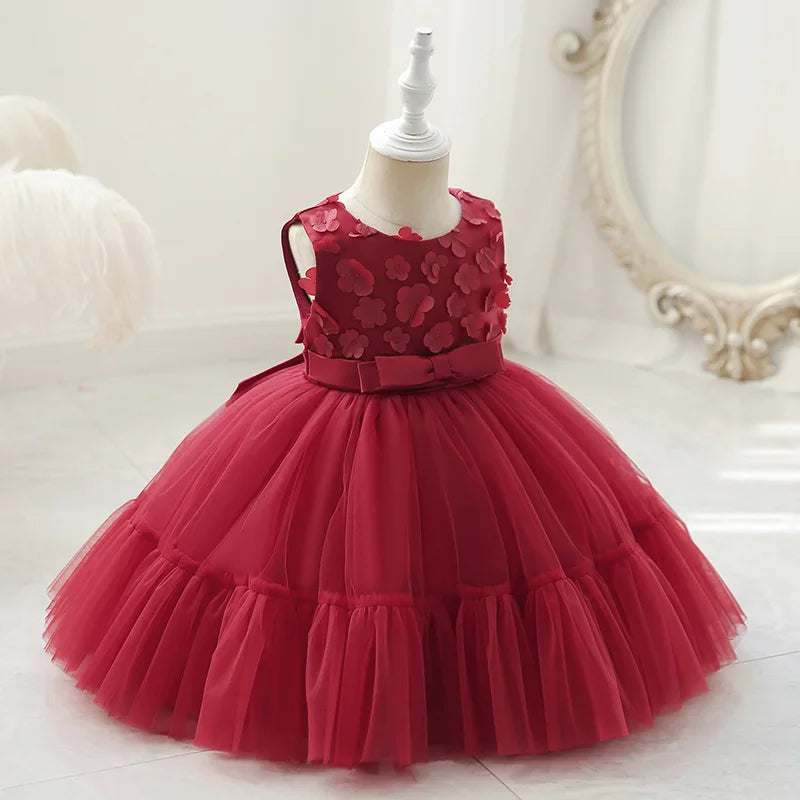 floral بنات أميرة فستان for صيف children's sweet temperament stage performance studio photographs birthday party فستان