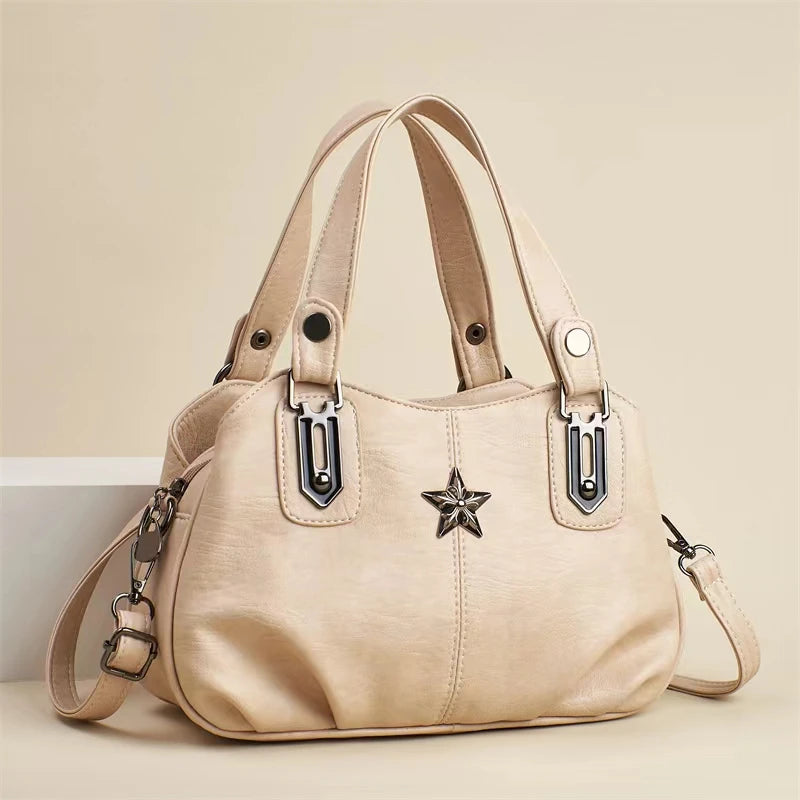 شنطة كتف فاخرة للنساء - 2025 New Wholesale Luxury Handbags PU Le