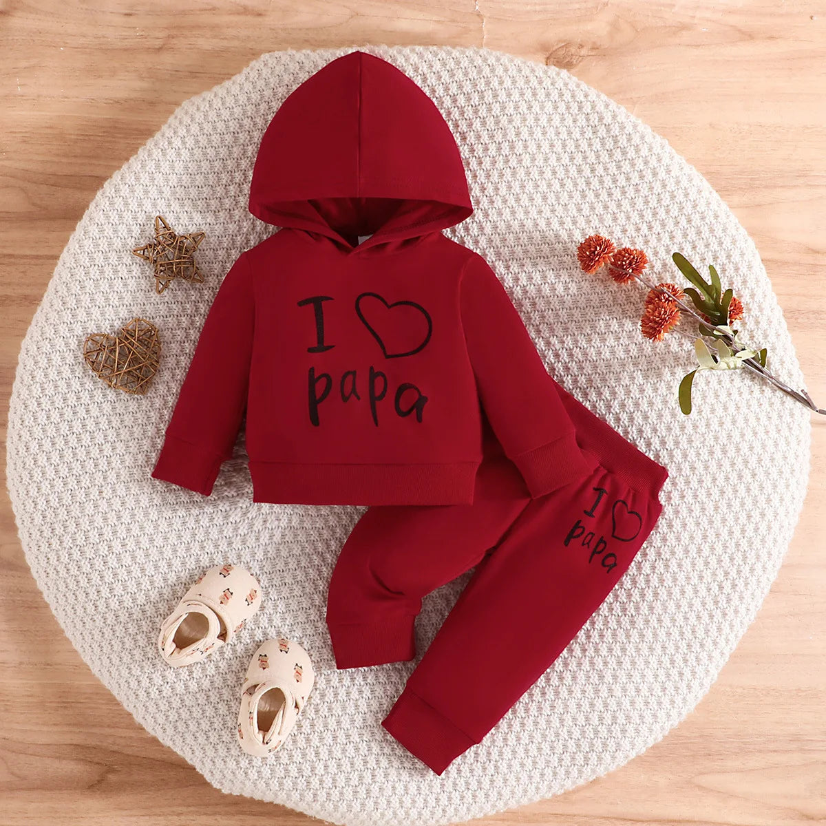 ربيع خريف cute toddler ولد بنت tracksuit letter full كم hoodie pants 2pcs outfit infant clothes baby طقم clothing