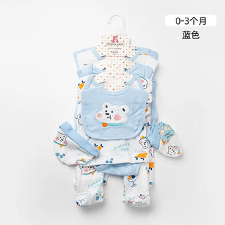 100% cotton unisex bodysuit gift 8pcs طقم baby infants clothing romper boutique newborn baby babi clothes sets 0-3 months