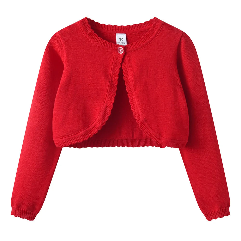جديد korean round neck بنات' knitted cardigan jacket sweater shawl صيف air-conditioned sweater خفيف version