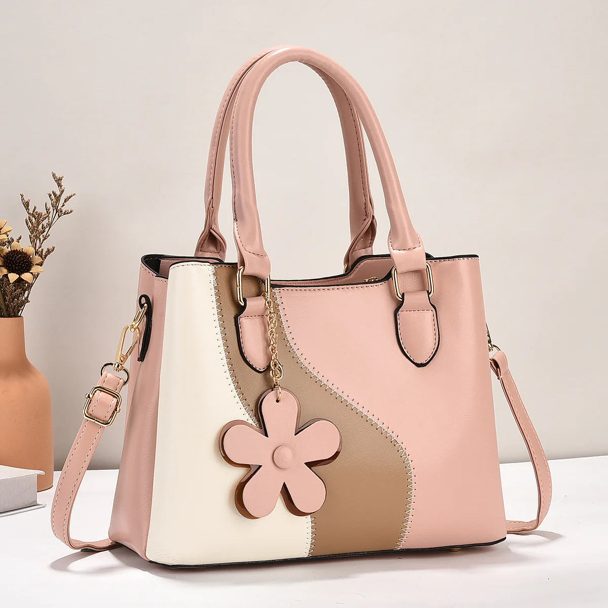 شنطة كتف فاخرة للنساء - 2024 Accept Customized Logo Hand Bag Des