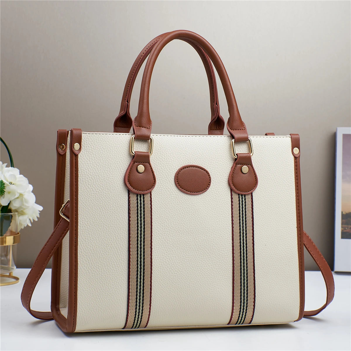 شنطة كتف شيك للنساء - New Wholesale PU Leather Fashion Quilted