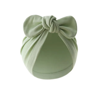 wholesale جديد children's solid color beanie cap rabbit ear pullover ستايل european american baby indian ball cap