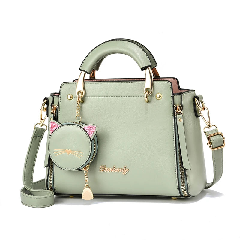 شنطة كتف أنيقة للنساء - 2024 Fashion PU Leather High Quality Han