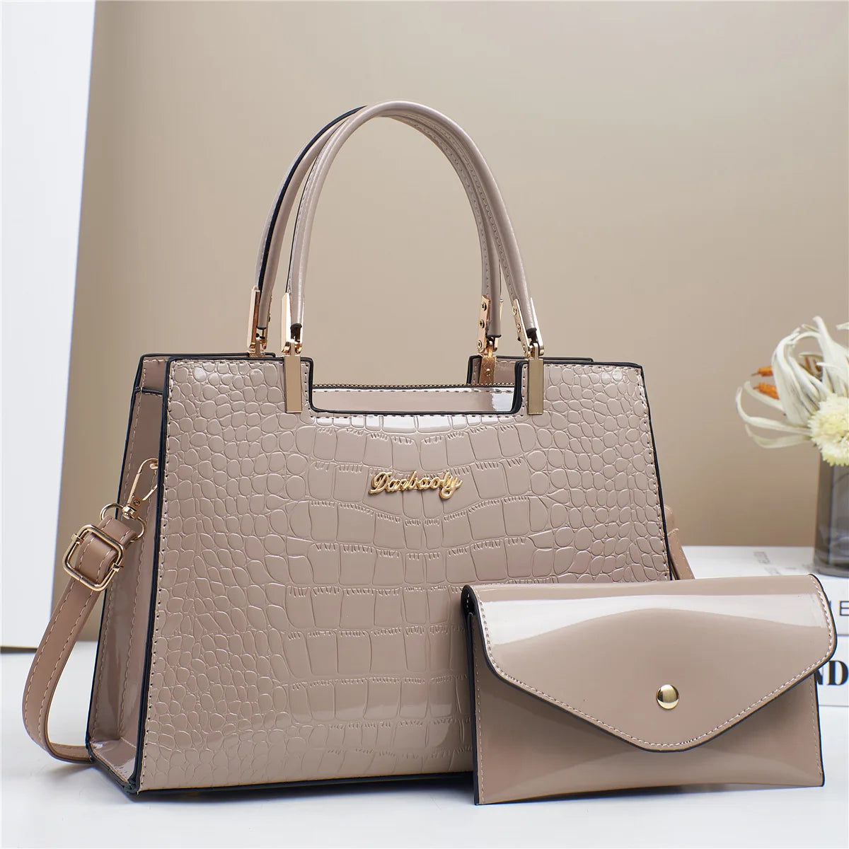 شنطة صغيرة موضة 2025 للنساء - 2025 New Wholesale Women's Bags Set Bran